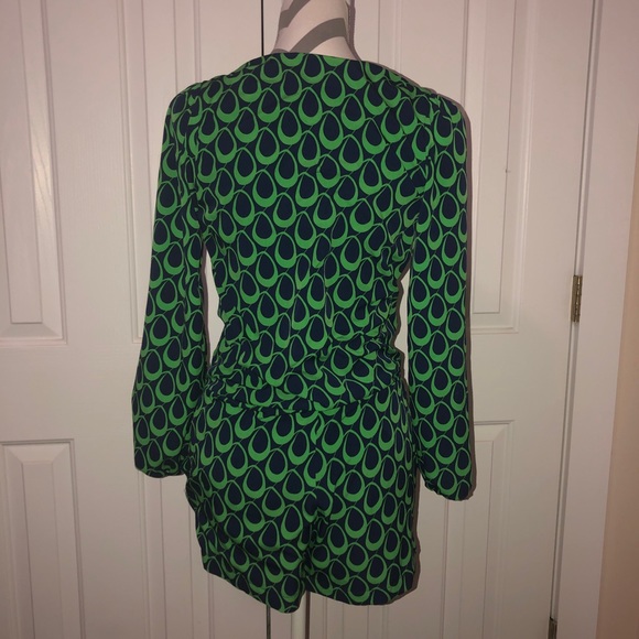 Macbeth Collection Long-sleeve Romper - Picture 2 of 8